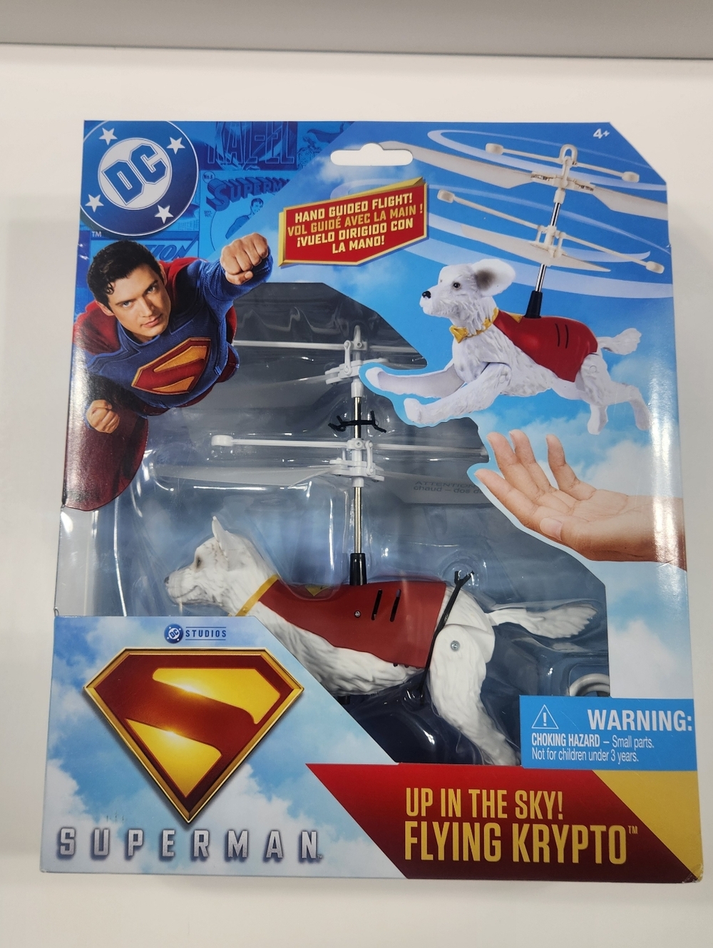 Superman Up in the sky Flying Krypto 7.5 Inches - Picture 8 of 8